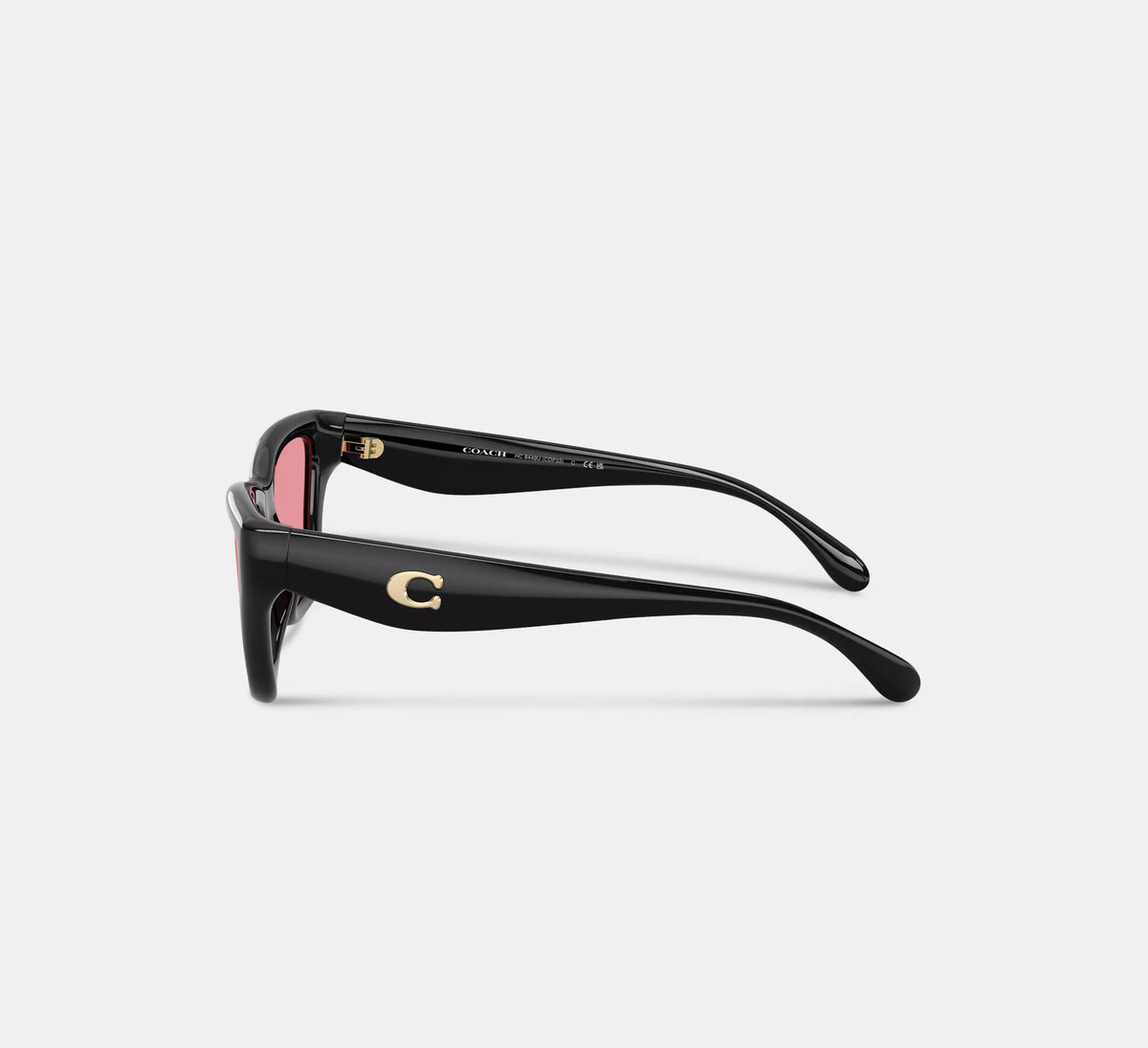 Coach C Hardware Cat Eye Sunglasses  -  Black