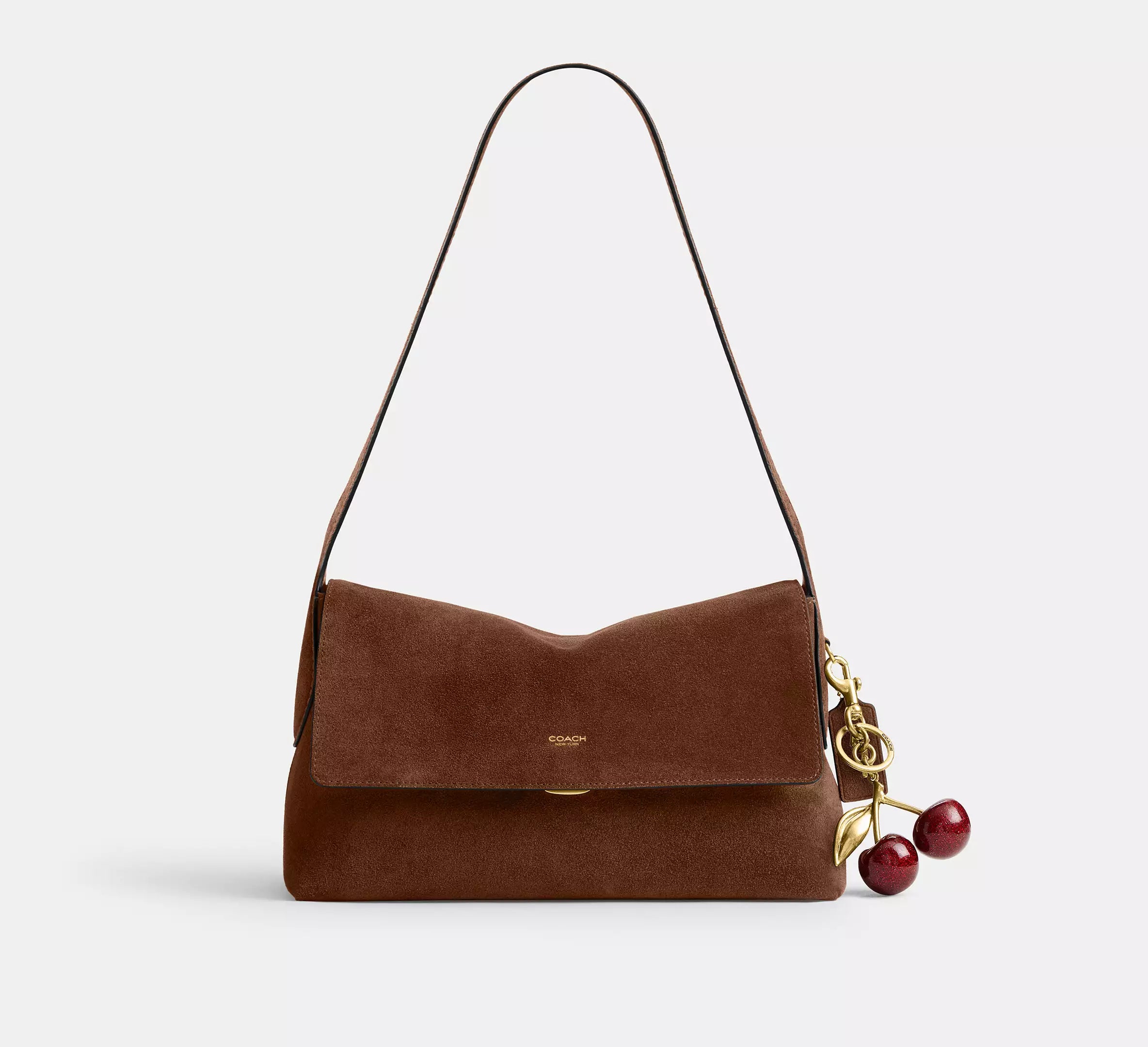 Coach Chelsea Shoulder Bag 30 - Brass/Warm Brown – Kanadadan Kapına