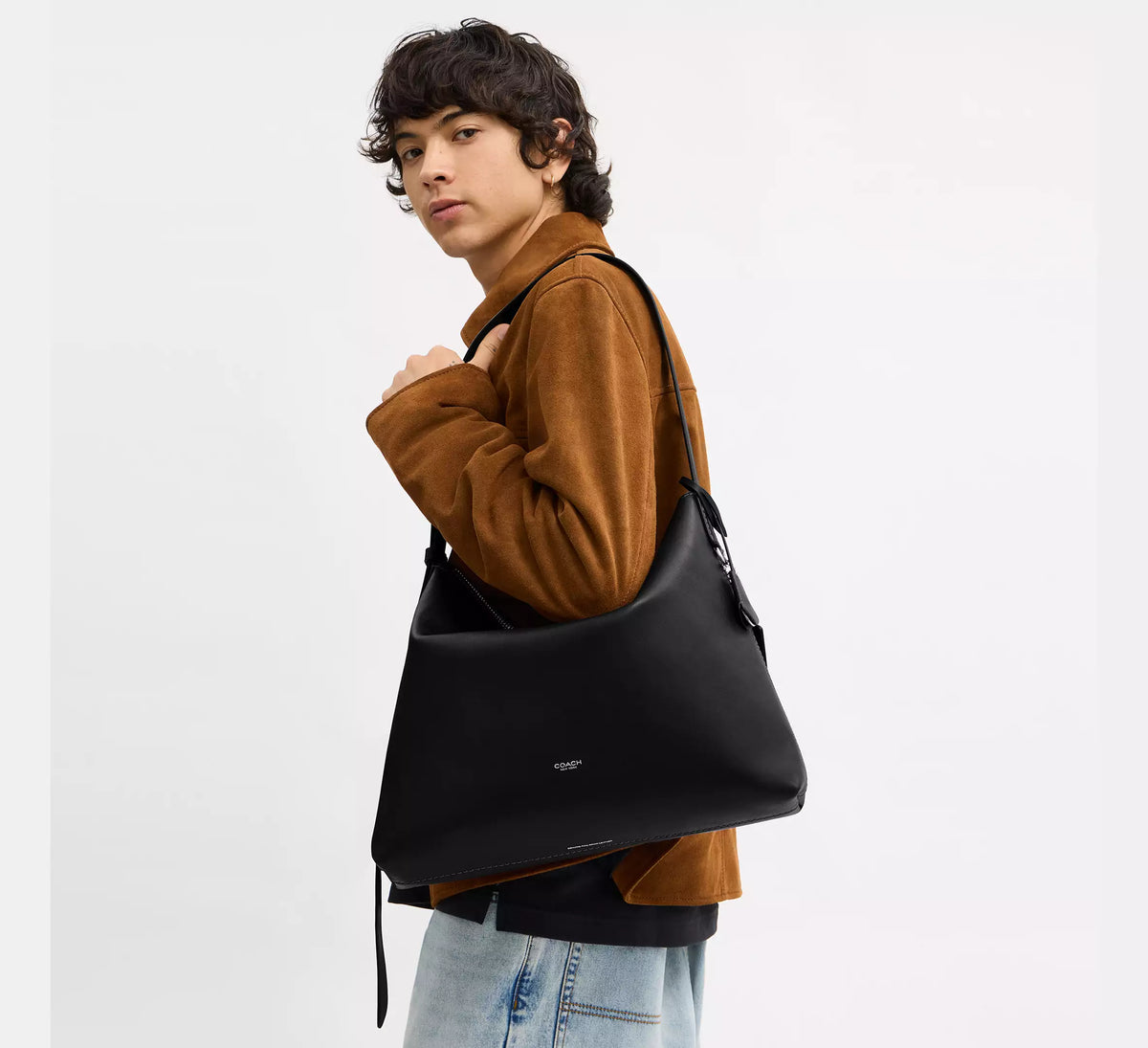 Coach Mott Messenger Bag 38  -   Black