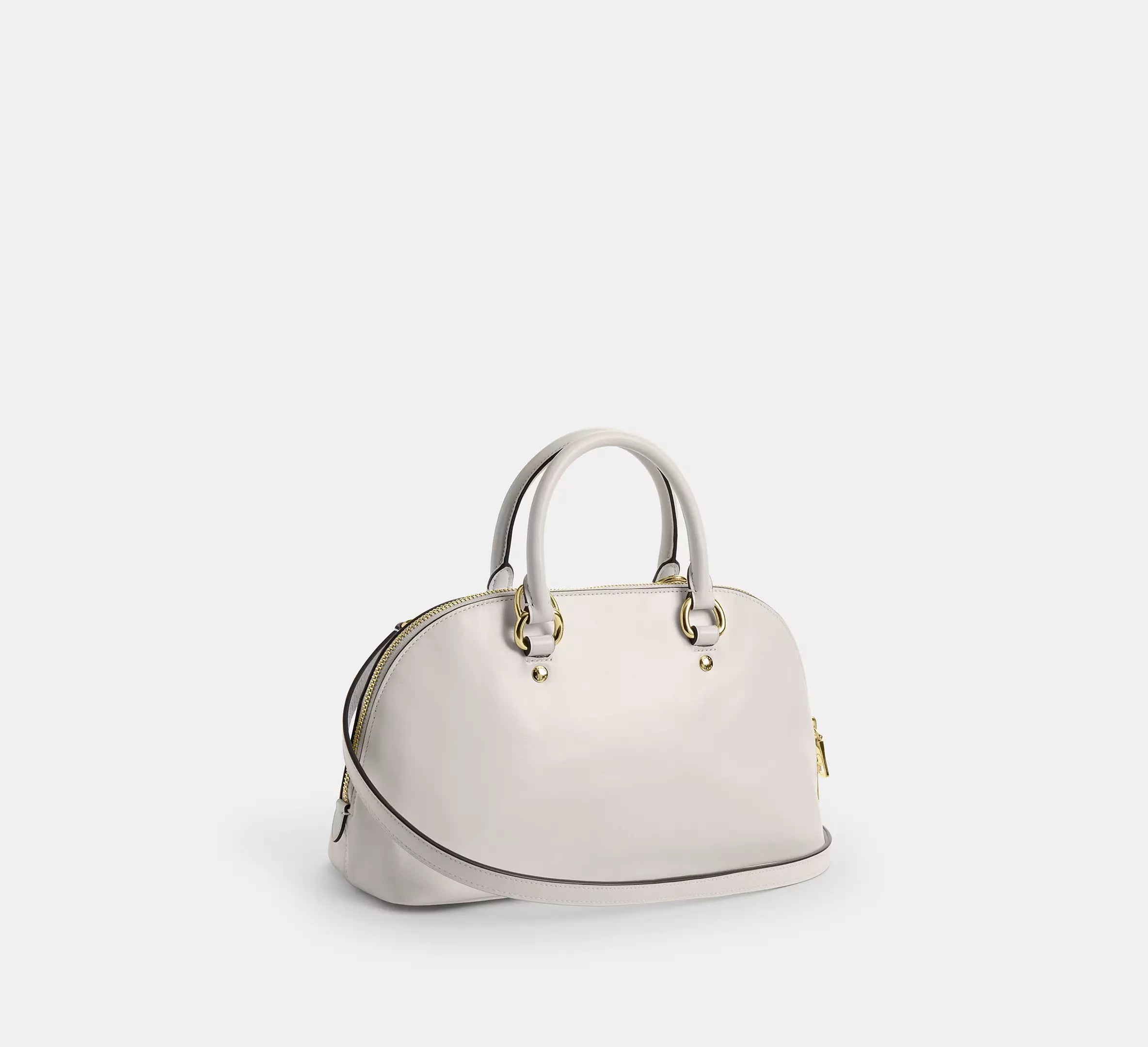 kurownzさん Coach Lara Mini Satchel Bag - Gold/Chalk – Kanadadan Kapına