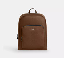 Coach Aiden Backpack  -  Silver/Chestnut