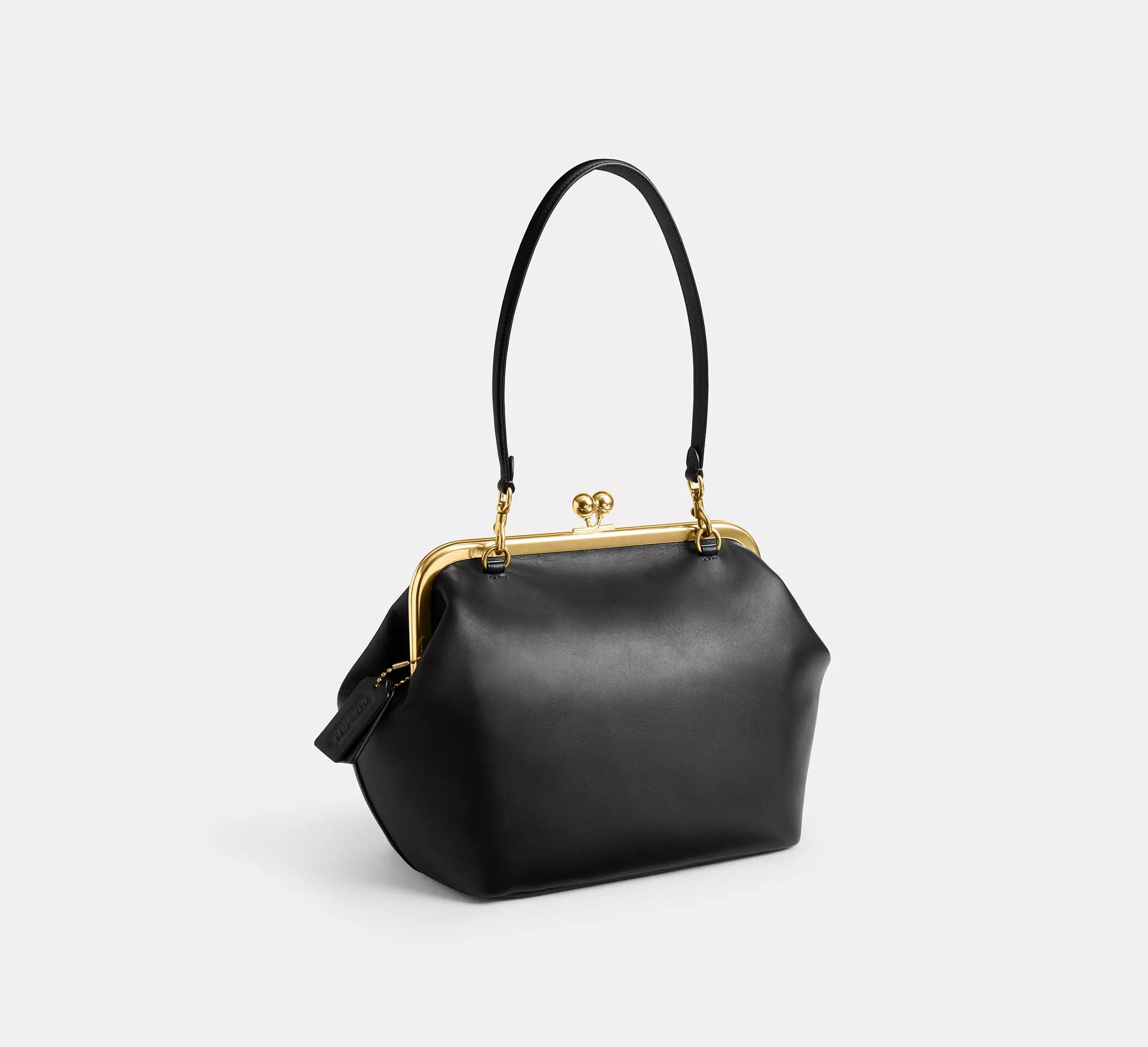 Coach Kisslock Frame Bag 27 SEZON - Brass/Black – Kanadadan Kapına