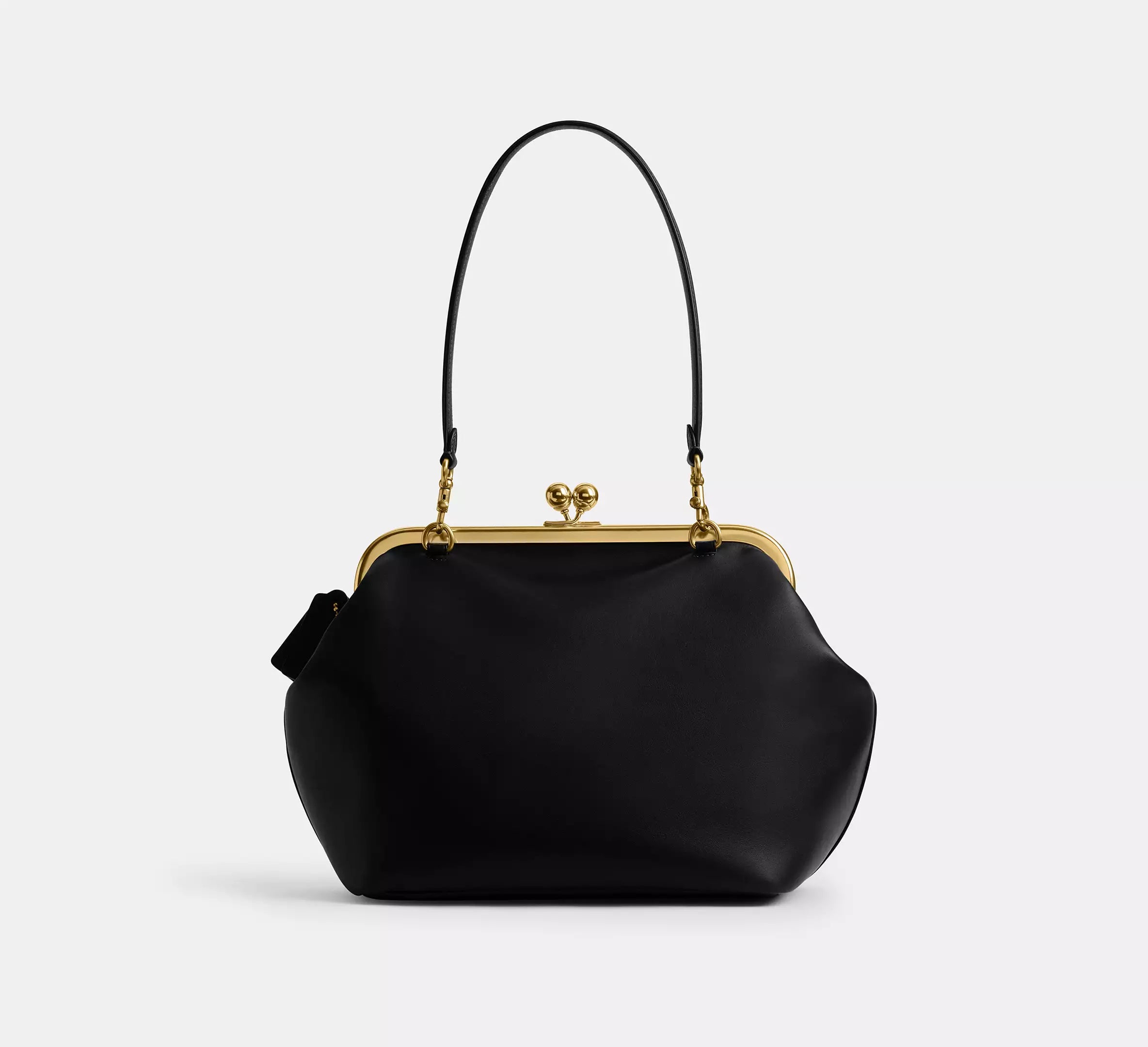 Coach Kisslock Frame Bag 27 SEZON - Brass/Black – Kanadadan Kapına