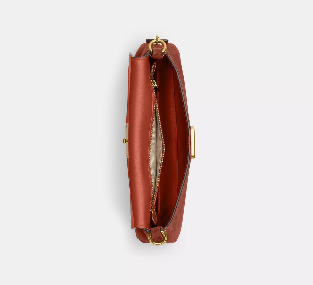 Coach Jet Shoulder Bag - Brass/Clay - Hemen Teslimde
