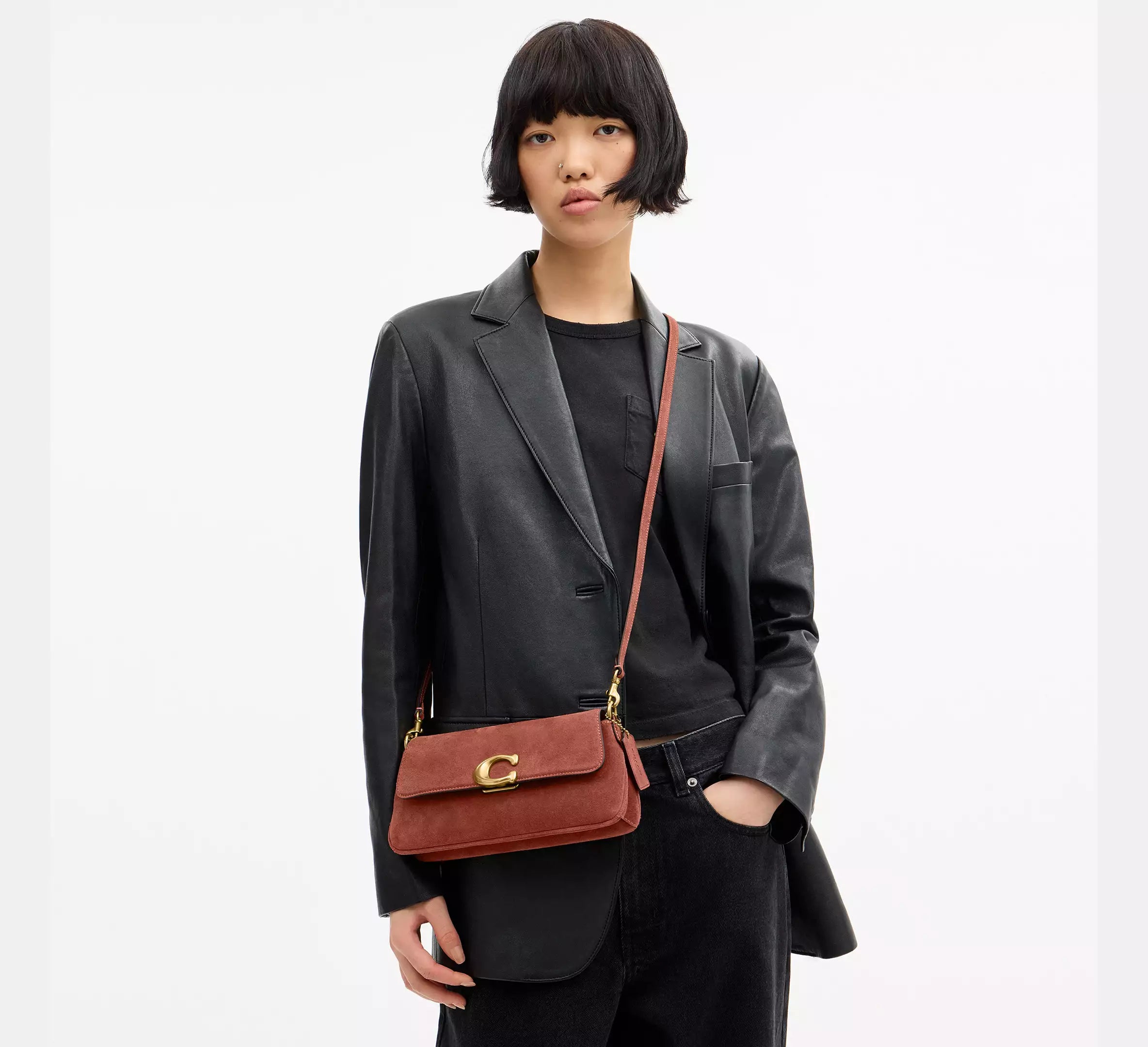 Coach Jet Shoulder Bag - Brass/Clay - Hemen Teslimde – Kanadadan