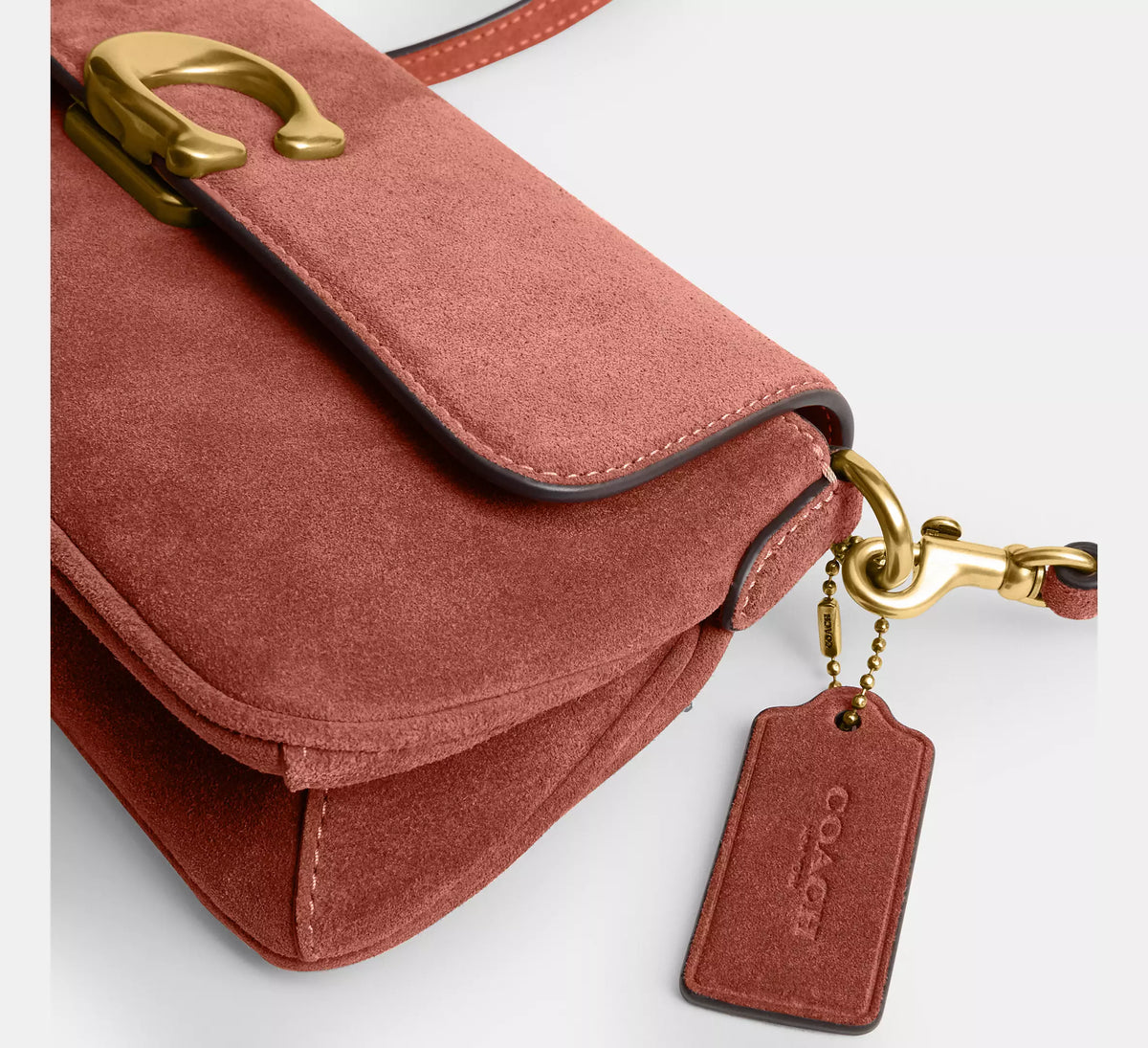 Coach Jet Shoulder Bag - Brass/Clay - Hemen Teslimde