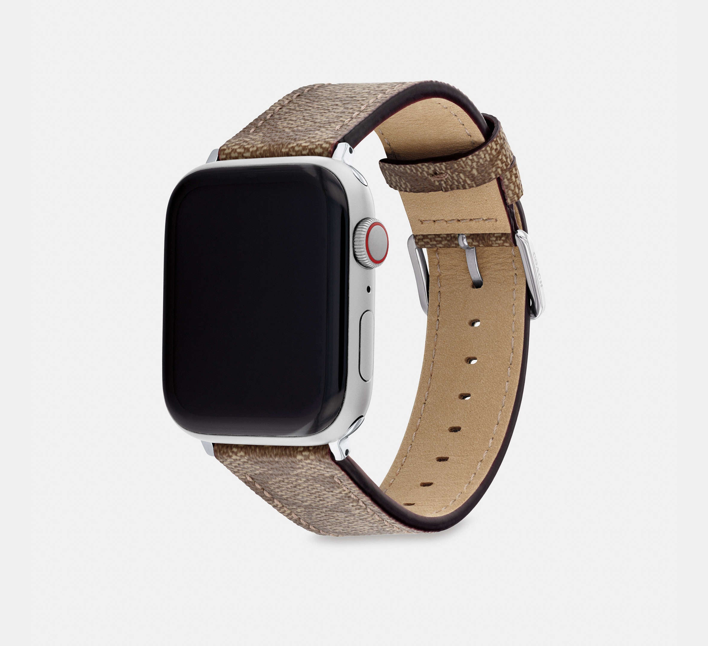 Coach Apple Watch® Strap, 42 Mm And 44 Mm - Khaki