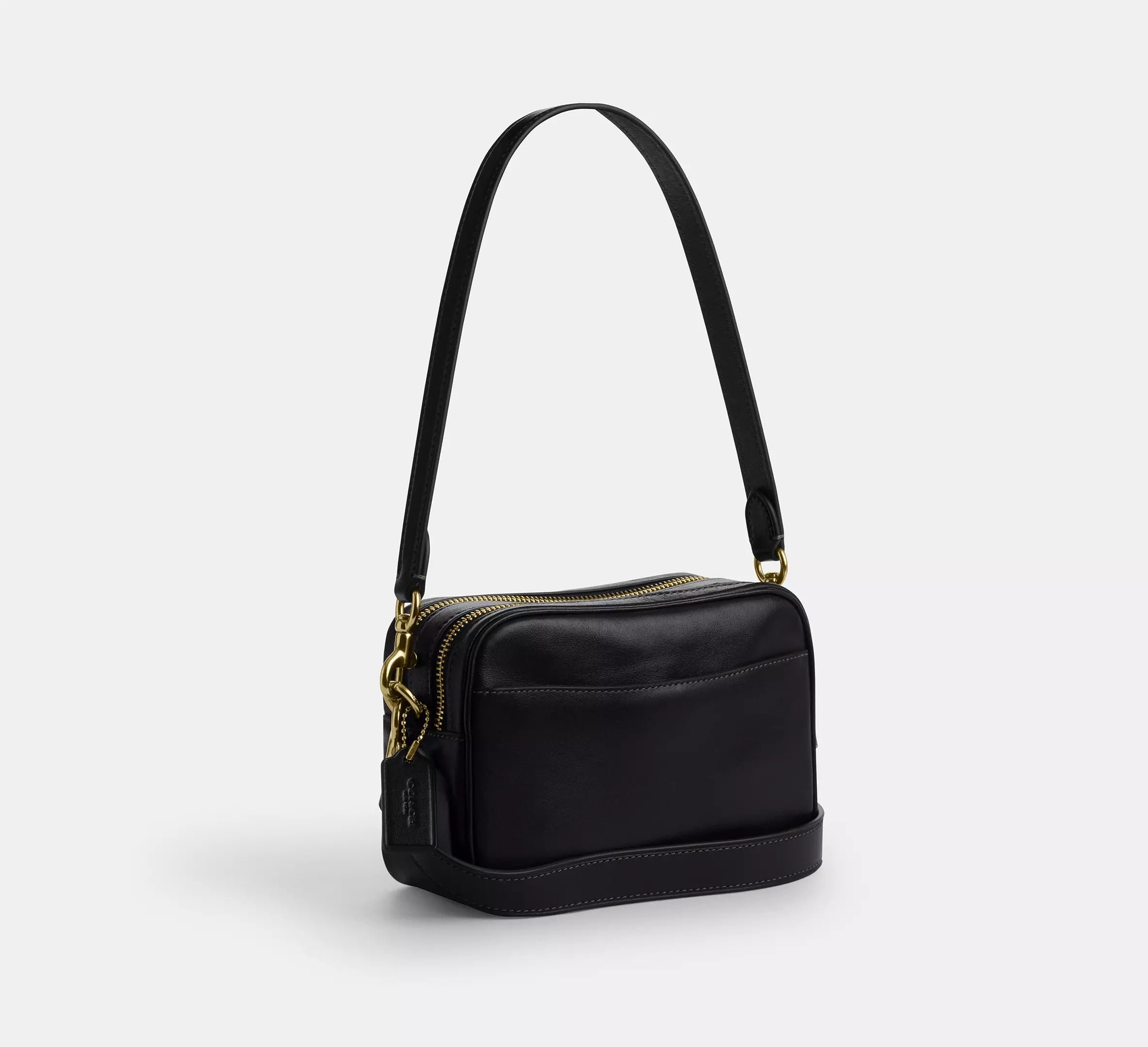 Coach Mini Carey Crossbody Bag - Gold/Black – Kanadadan Kapına