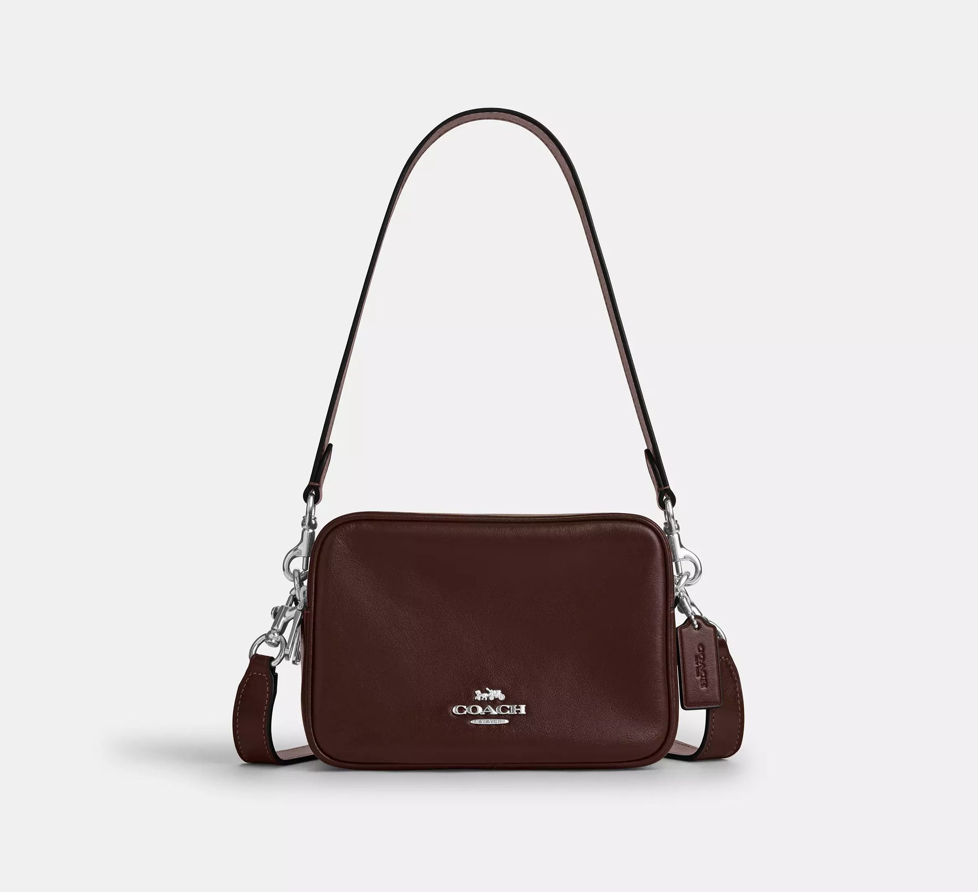 Coach Mini Carey Crossbody Bag - Silver/Maple – Kanadadan Kapına