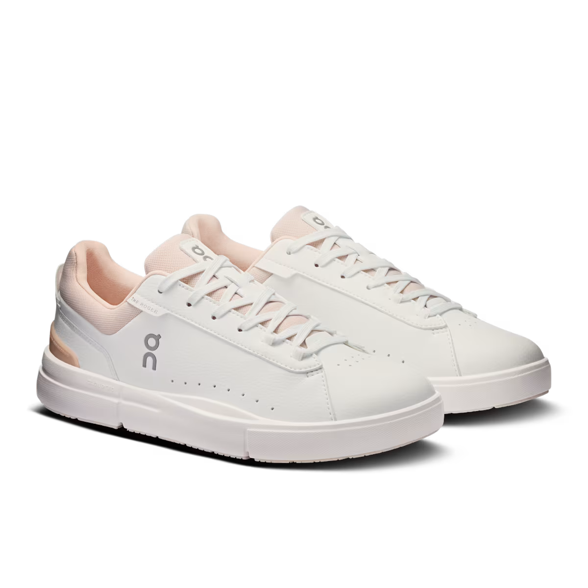 On Cloud Women THE ROGER Advantage - White | Rosehip