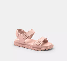 Coach Brynn Sandal In Signature - Candy Pink