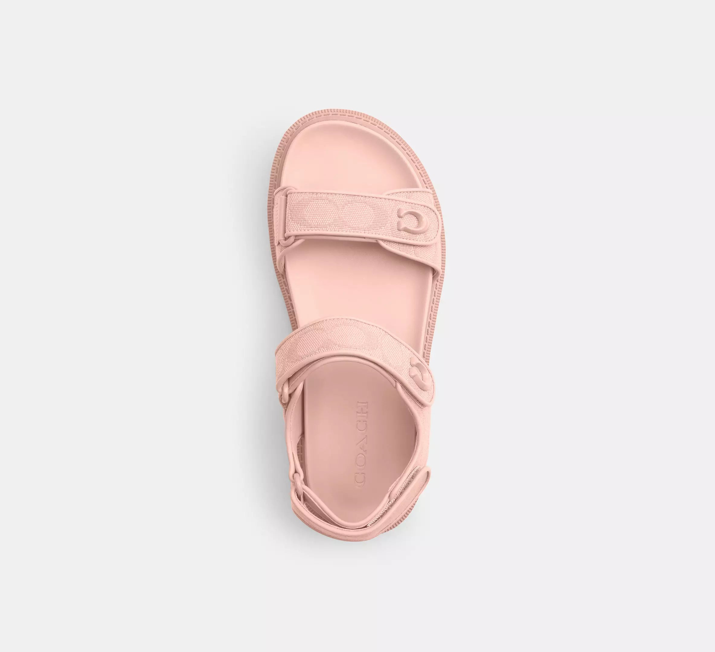 Coach Brynn Sandal In Signature - Candy Pink