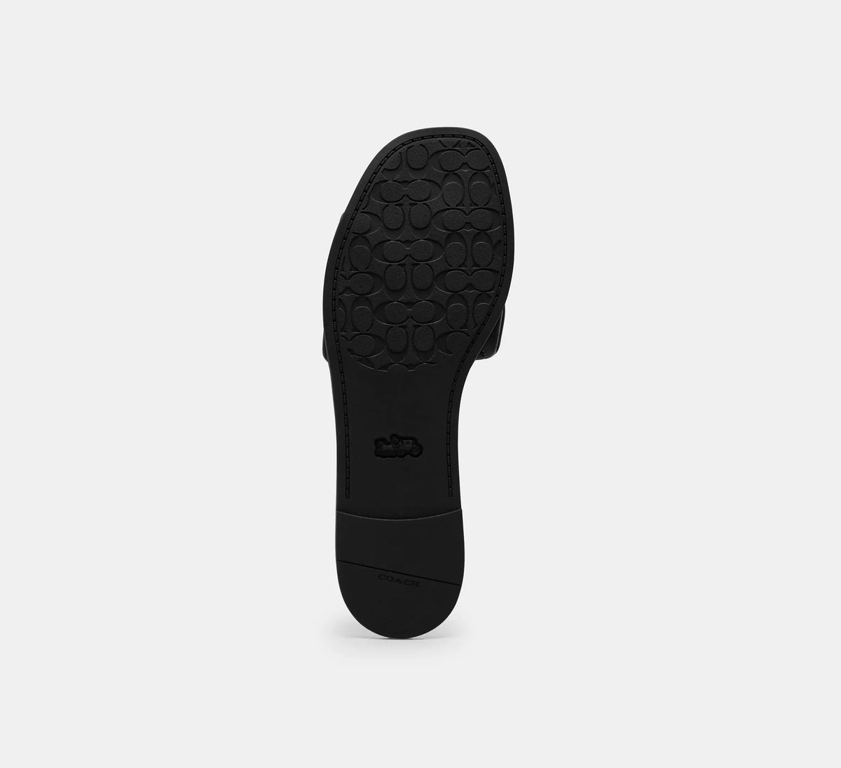 Coach Holly Sandal With Quilting  -   Black