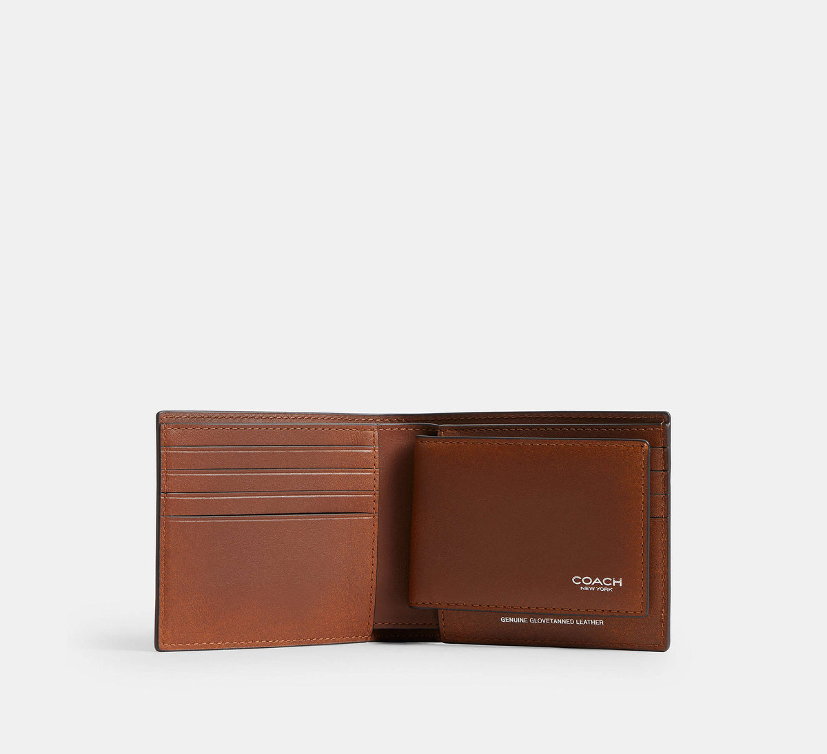 Coach 3-In-1 Wallet  -  Light Maroon