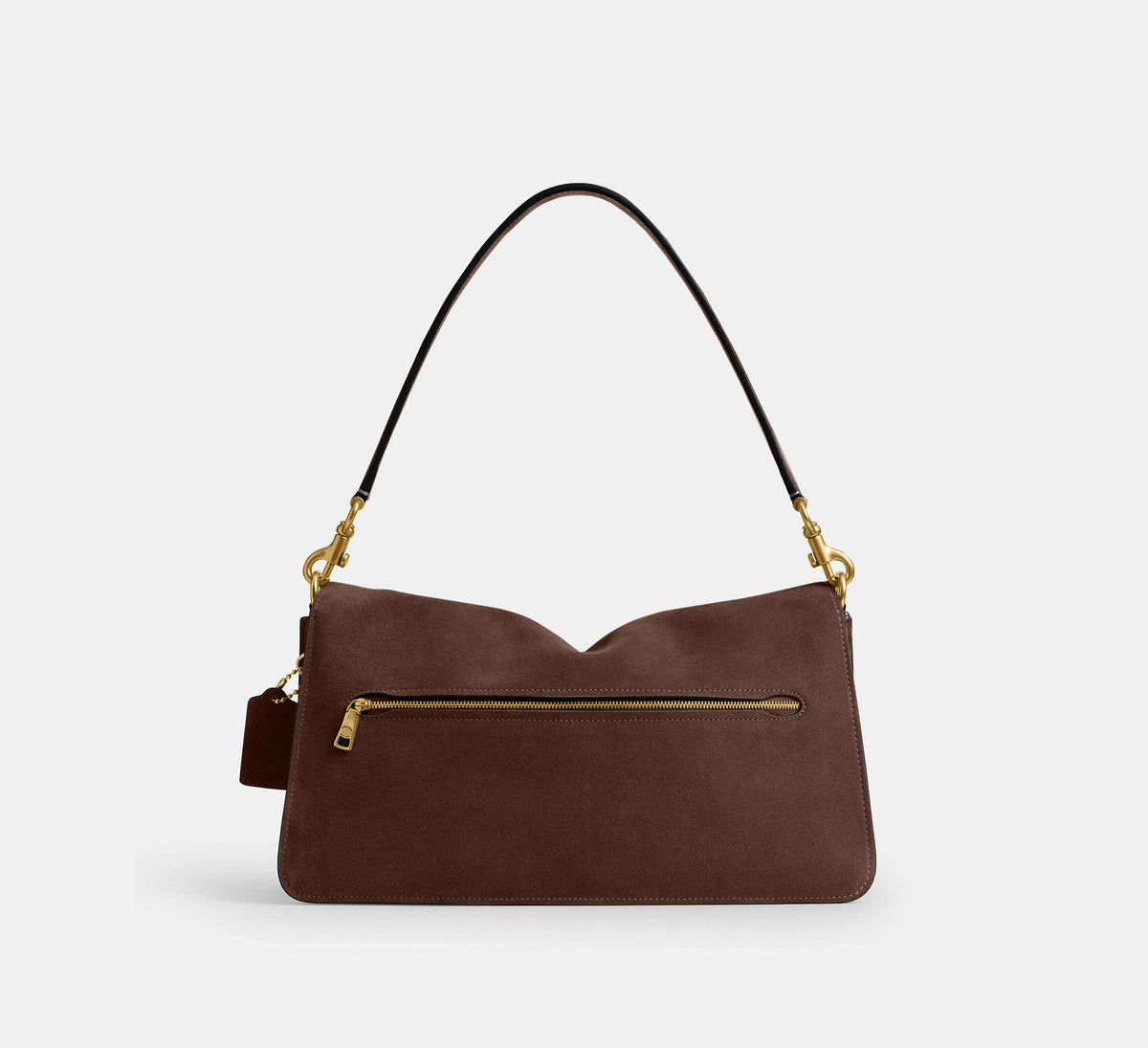 Coach Tabby Shoulder Bag 36 -  Brass/Dark Chocolate