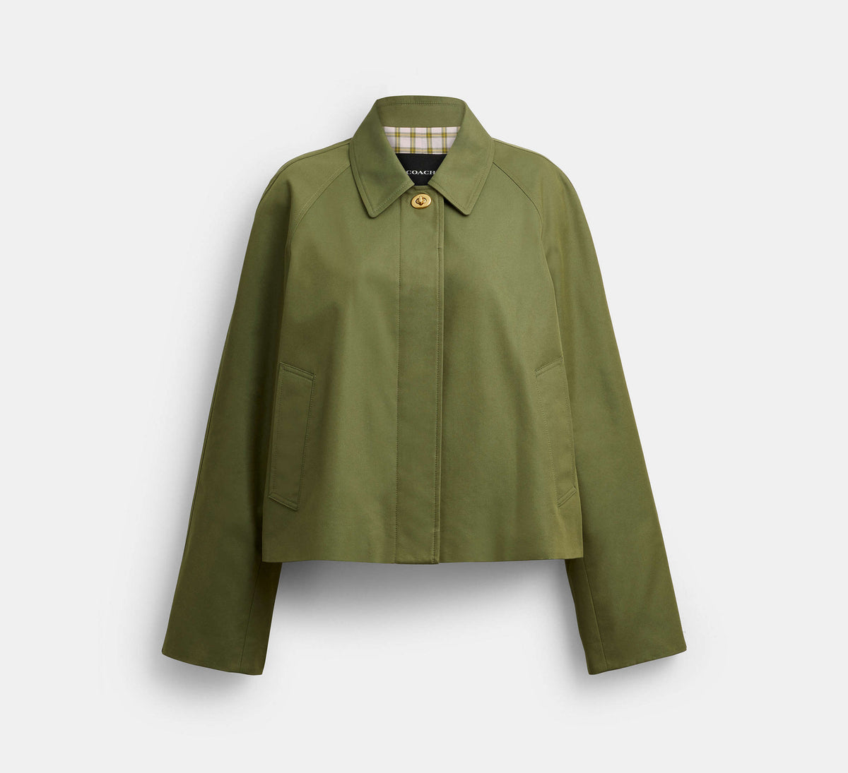 Coach Swing Trench Coat  - Vine