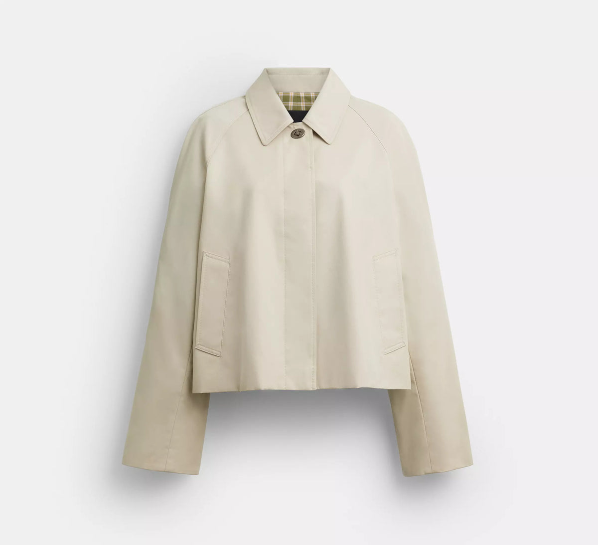 Coach Swing Trench Coat  - Khaki