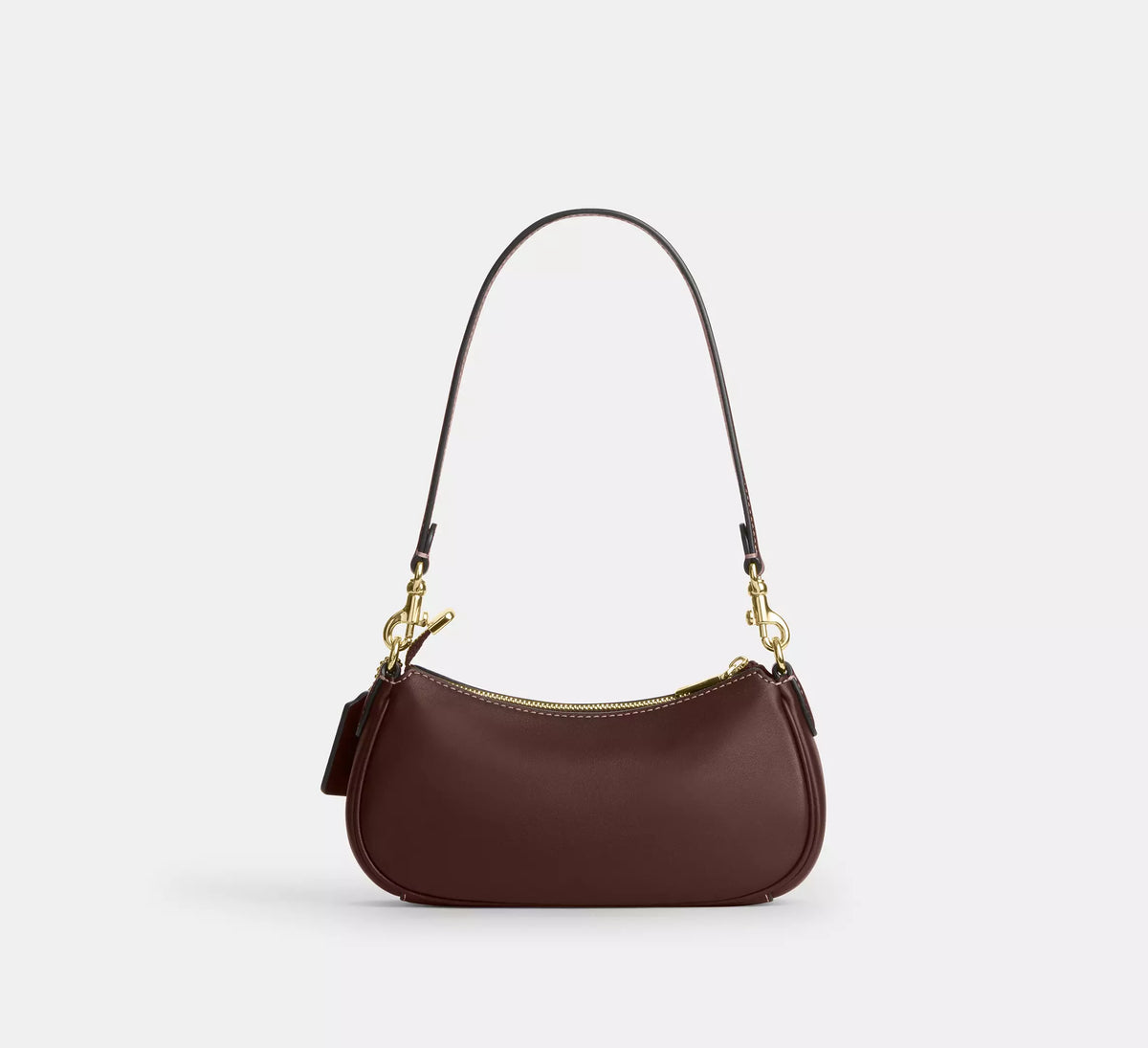 Coach Ashton Mini Shoulder Bag In Haircalf  -  Im/Dark Brown Chalk