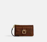 Coach Ashton Wristlet  - Gold/Warm Brown