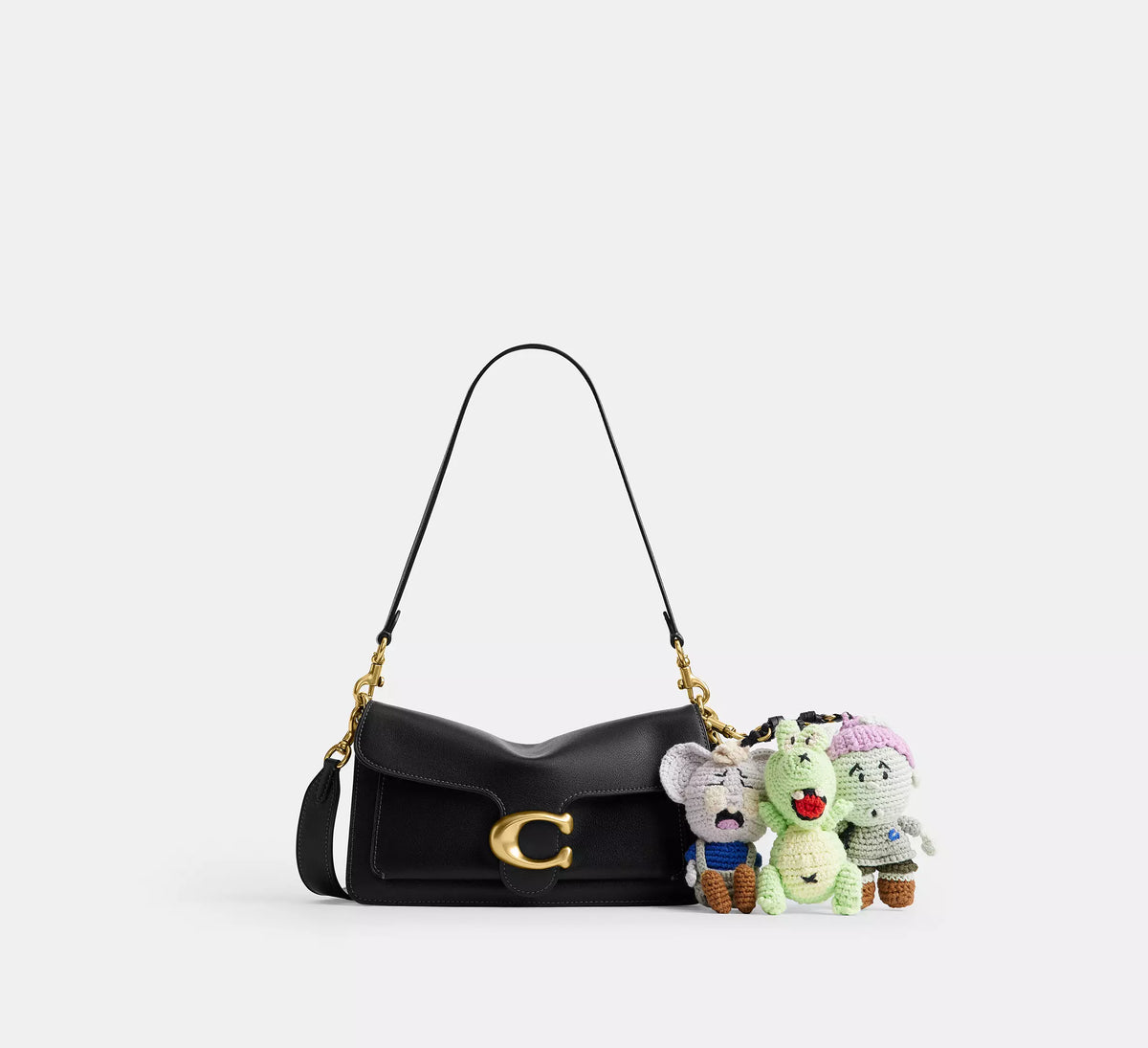 Coach | Brain Dead Soft Tabby Shoulder Bag 26 With Charms - Brass