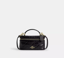Coach Rainer Crossbody Bag 18 With Quilting  -  Gold/Black