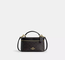 Coach Rainer Crossbody Bag 18 In Signature  -  Gold/Walnut/Black