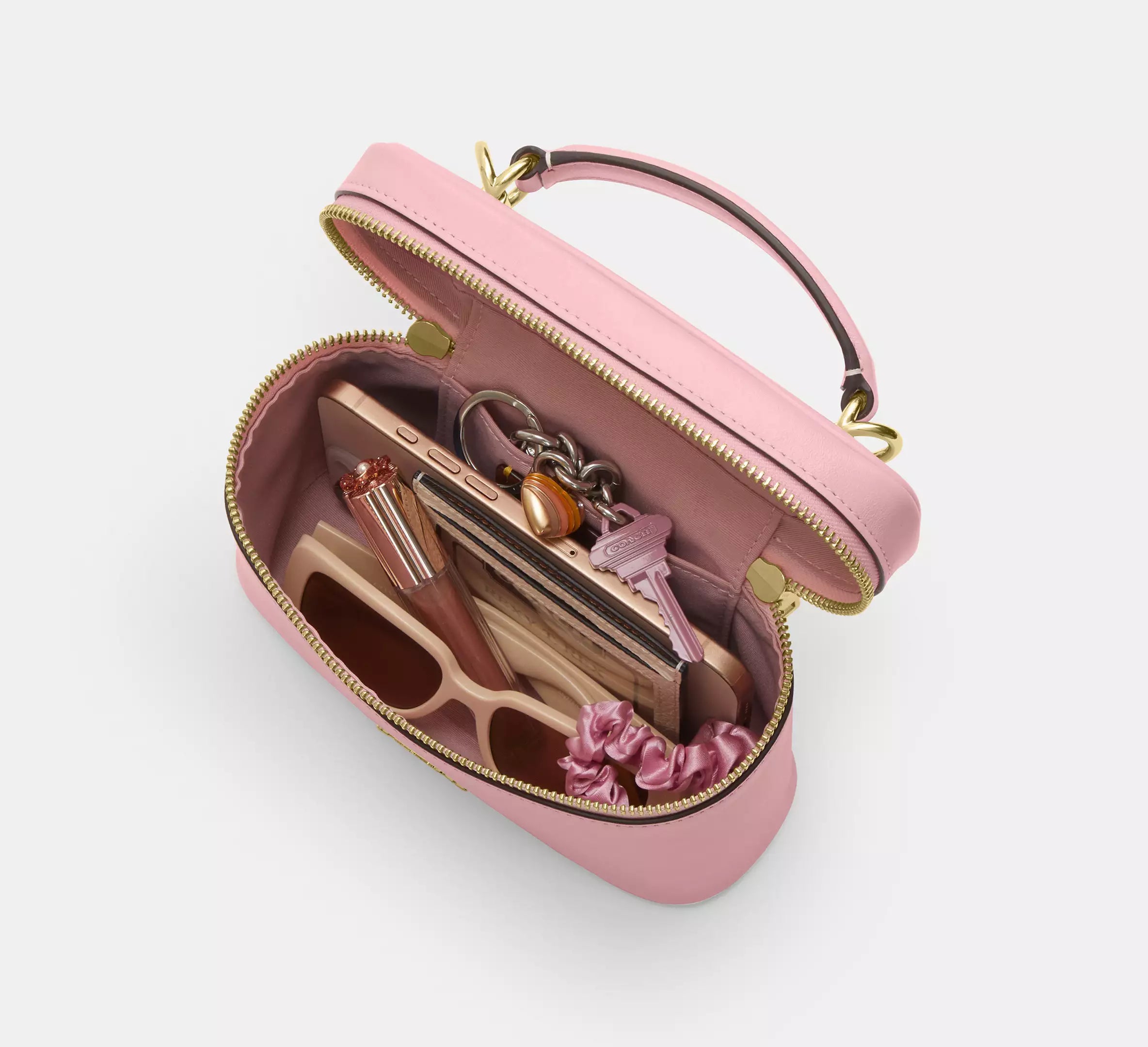 Coach Rainer Crossbody Bag 18 - Gold/Soft Pink – Kanadadan Kapına