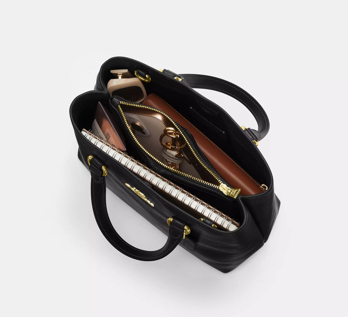 Coach Station Carryall Bag  -  Gold/Black
