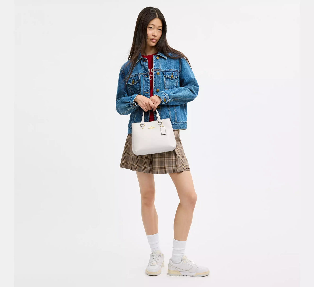 Coach Station Carryall Bag  -  Gold/Chalk