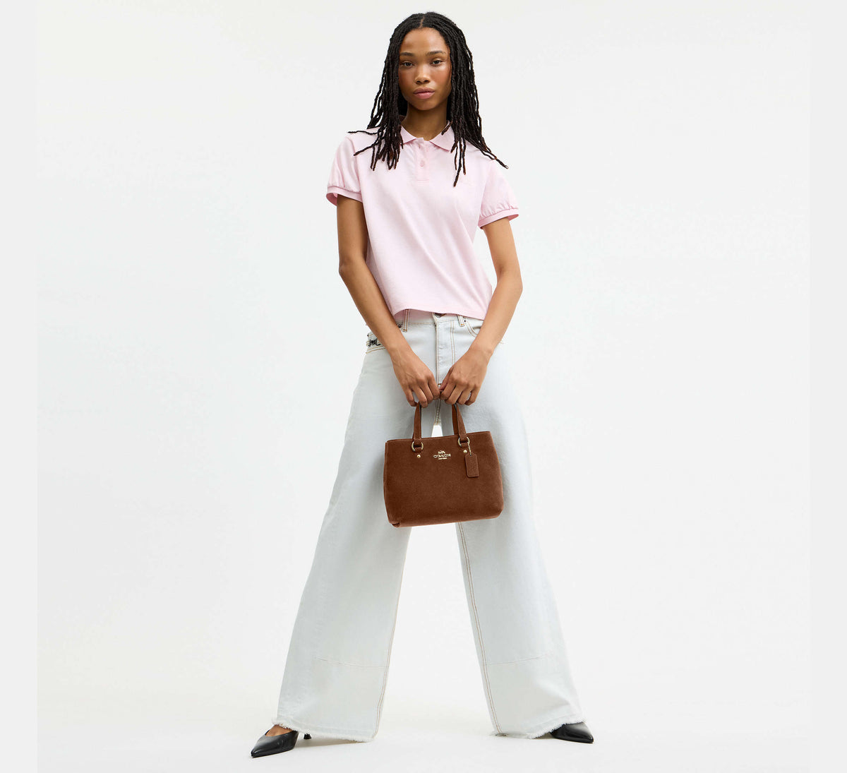 Coach Station Carryall Bag  -  Gold/Warm Brown
