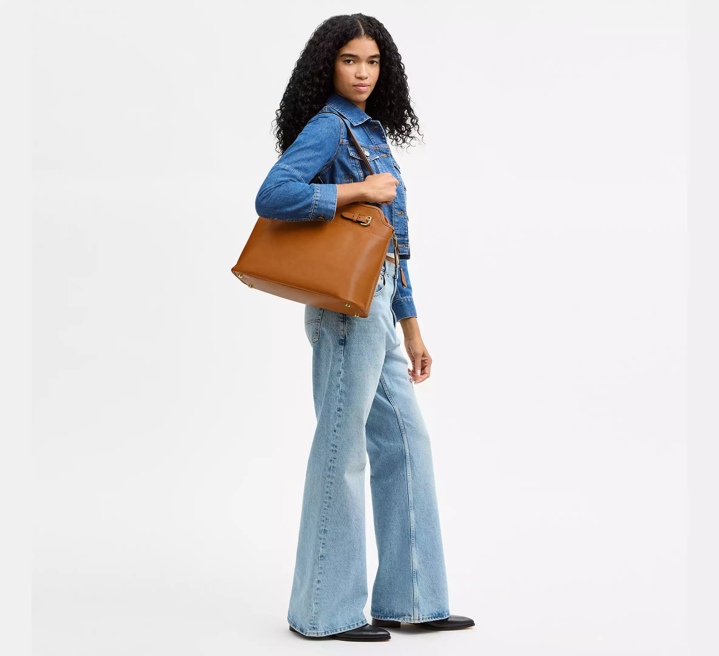 Coach Easton Tote Bag  - Gold/Brown