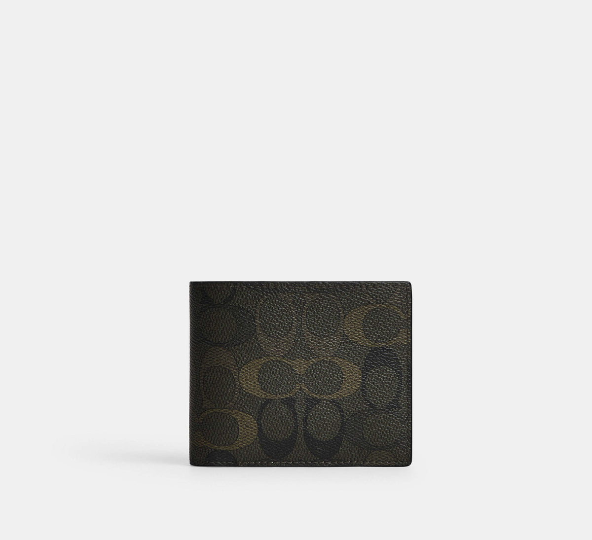 Coach 3-In-1 Wallet In Signature Camo Print - Green