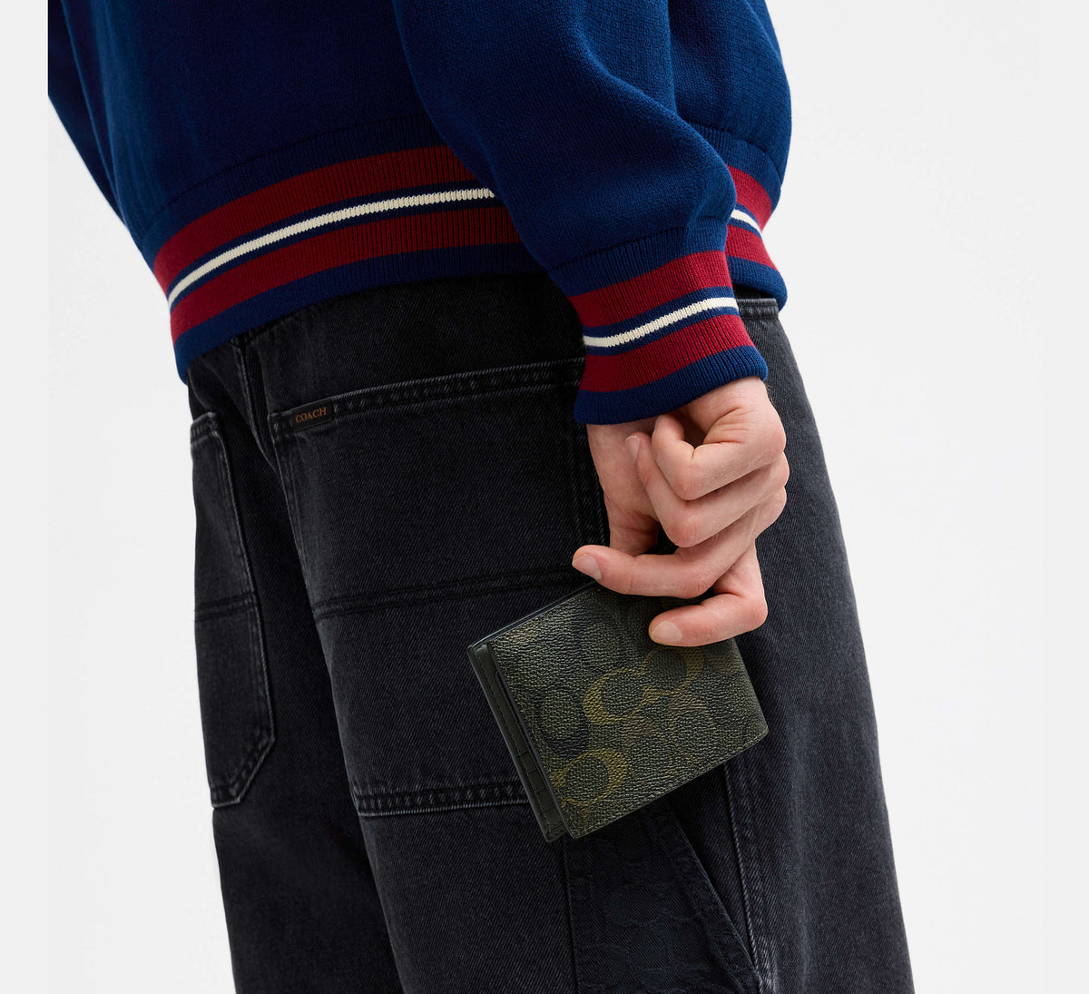 Coach 3-In-1 Wallet In Signature Camo Print - Green