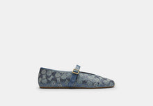 Coach Mary Jane In Crystal Signature Denim-Crystal/Denim