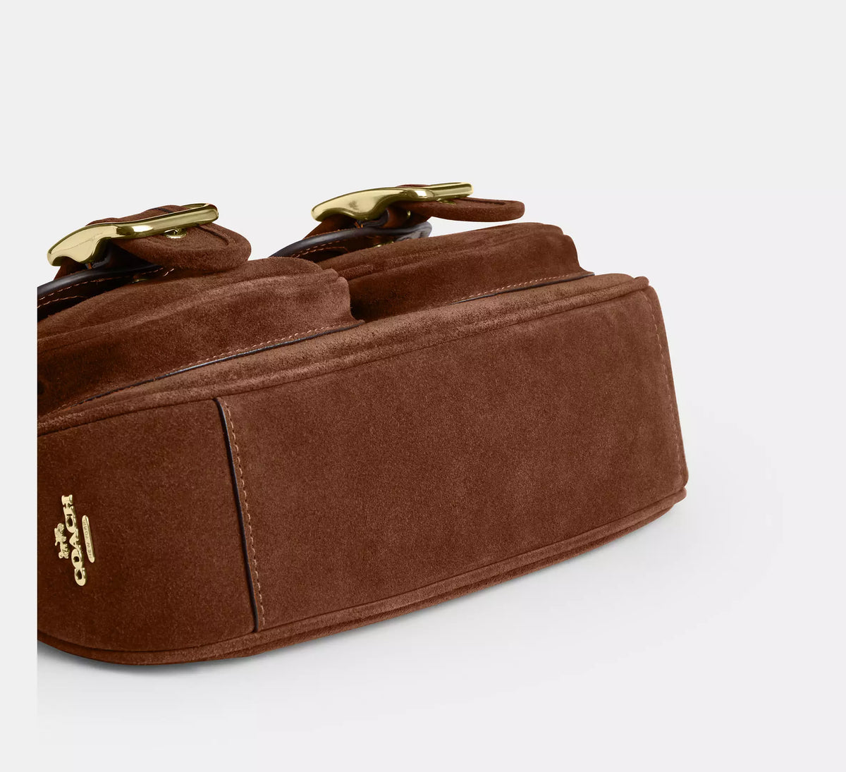 Coach Ashton Shoulder Bag  -  Gold/Warm Brown
