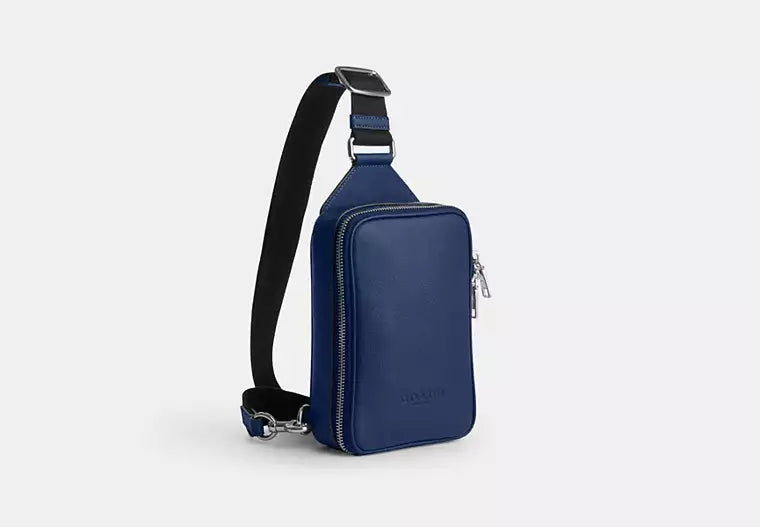 Coach Ray Pack  -  Silver/Deep Blue