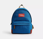 Coach Tyler Backpack - Silver/Blue Multi