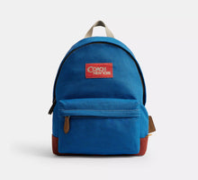 Coach Tyler Backpack - Silver/Blue Multi