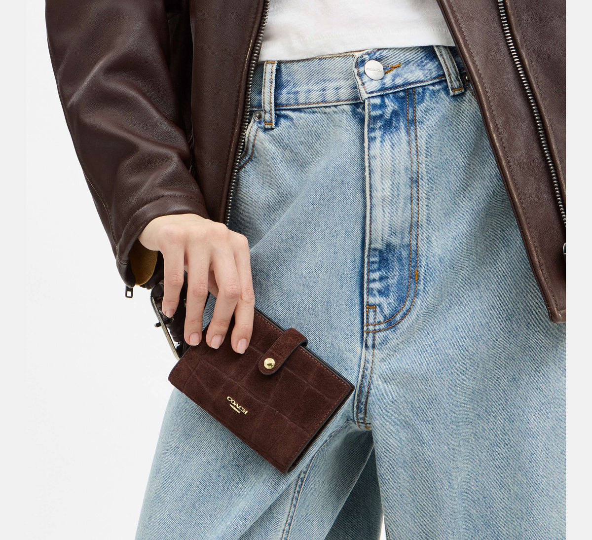 Coach 2-In-1 Wallet - Gold/Maple