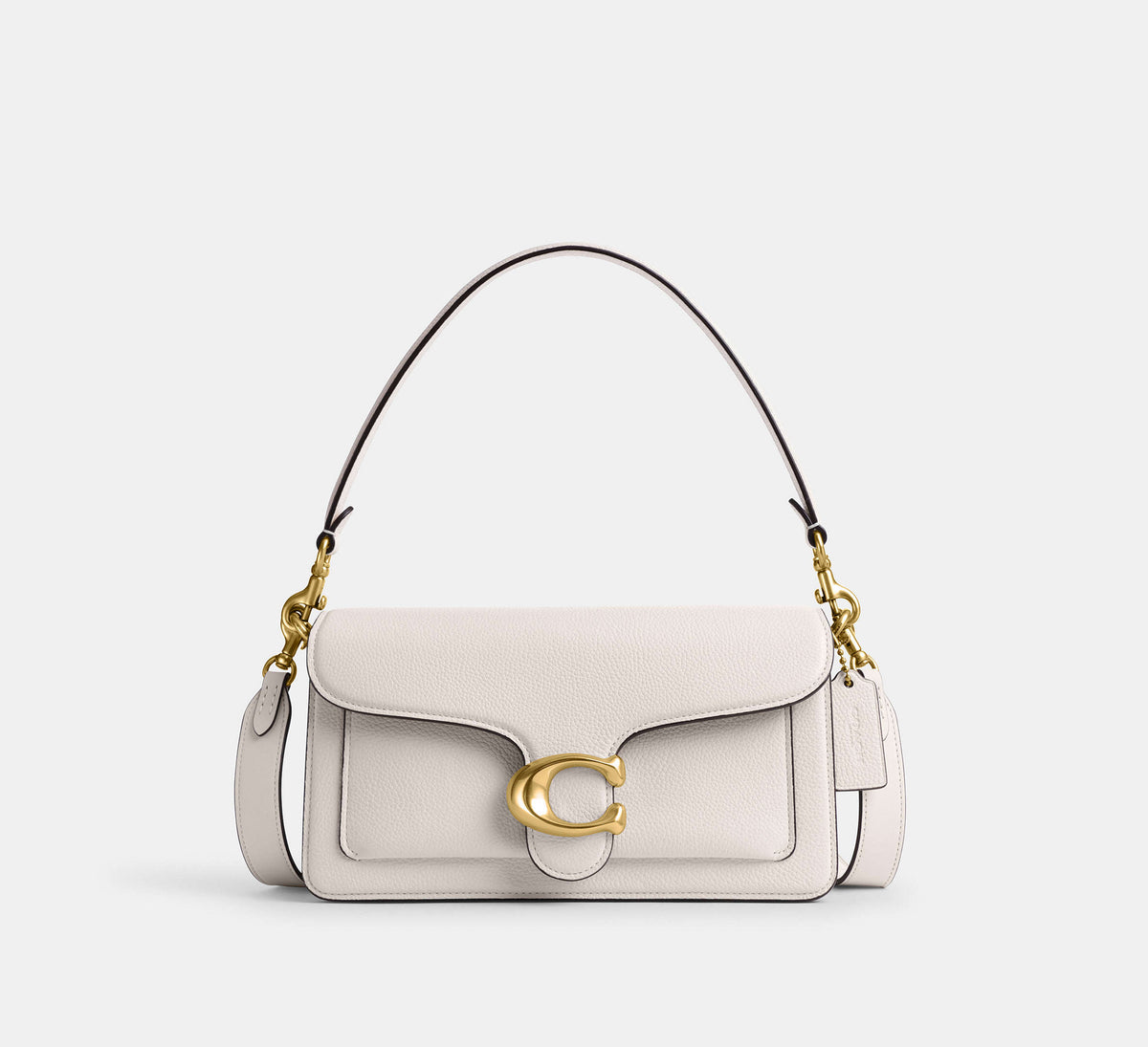 Coach Tabby Shoulder Bag 26 - Brass/Chalk