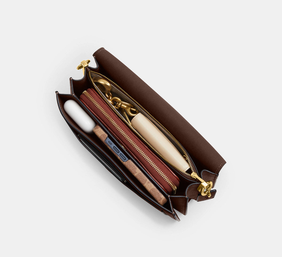 Coach Tabby Shoulder Bag 26 -  Brass/ Maple - Hemen Teslimde