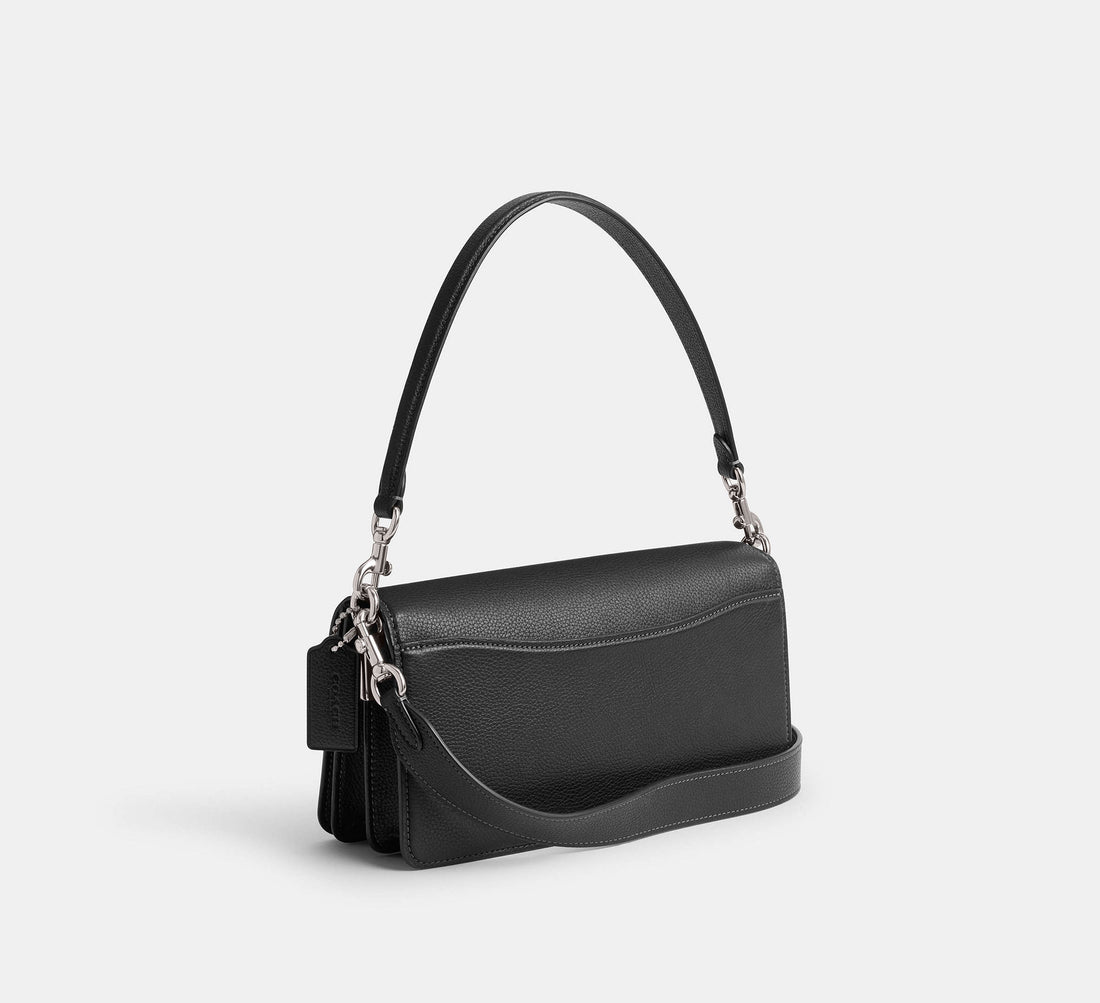 Coach Tabby Shoulder Bag 26 Silver/ Black