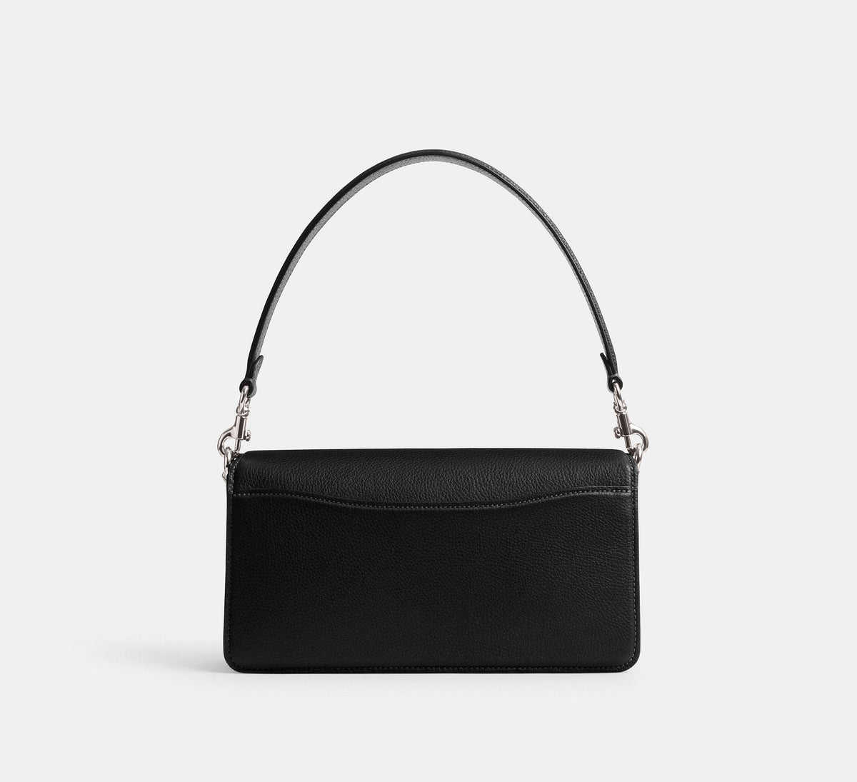 Coach Tabby Shoulder Bag 26  -  Silver/ Black