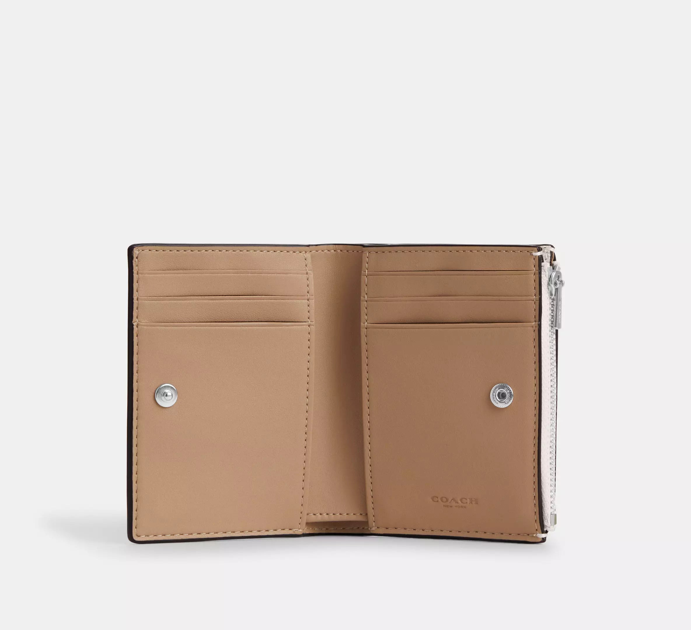 Coach Bifold Wallet  - Silver/Chalk