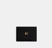 Coach Essential Card Case  -  Brass/Black