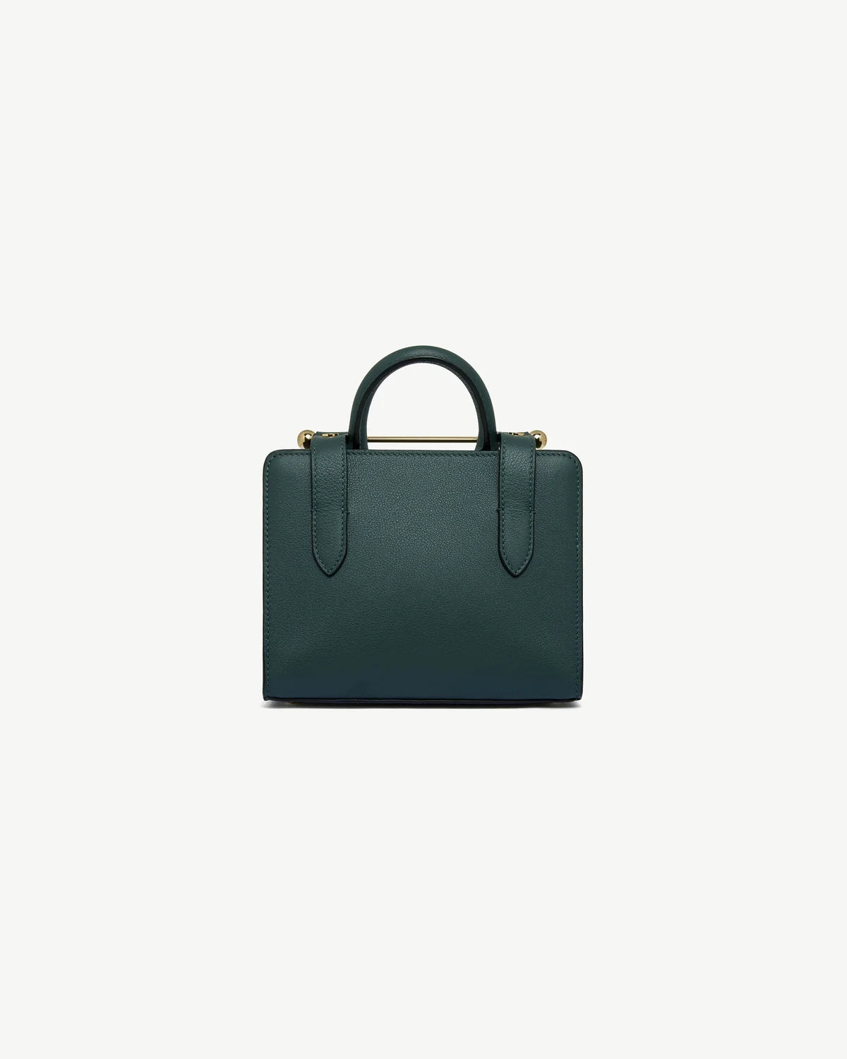Strathberry Nano Tote  -  Bottle Green