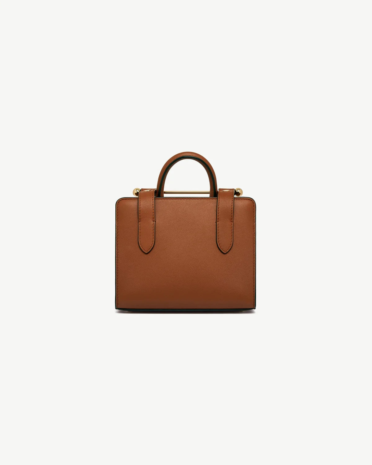 Strathberry Nano Tote  -  Chestnut