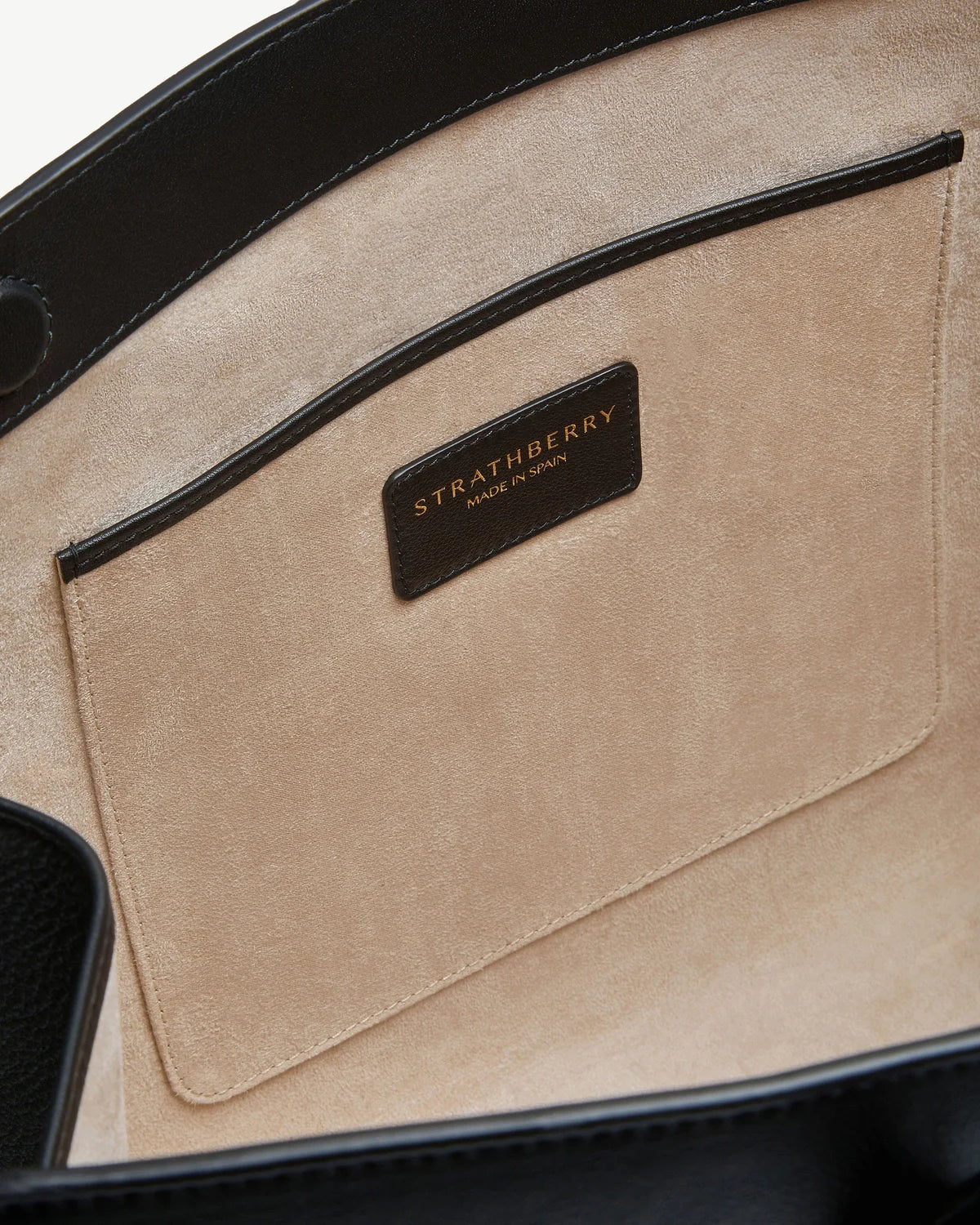 Strathberry Tote  -  Black