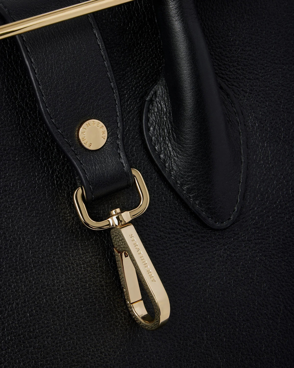 Strathberry Tote  -  Black