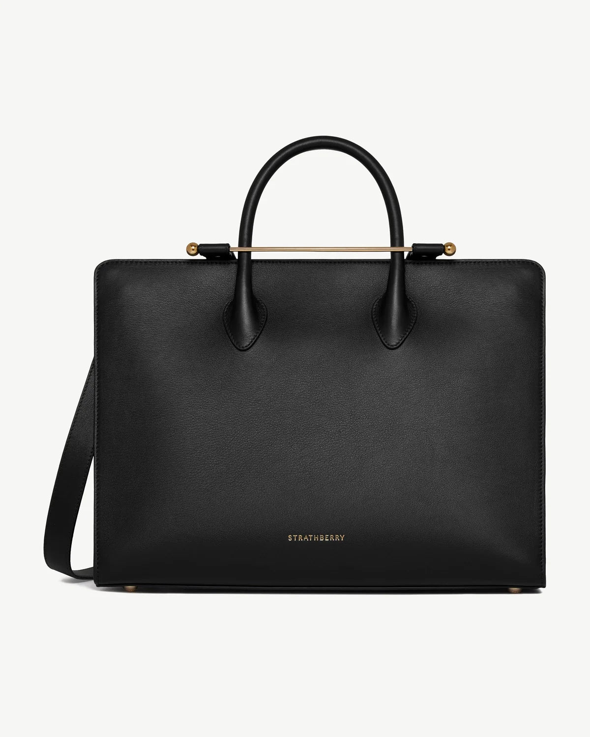 Strathberry Tote  -  Black